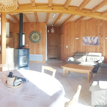 Maison Plain Pied Interieur Bois - De Chalain - Les 4 Saisons Marigny (Jura)